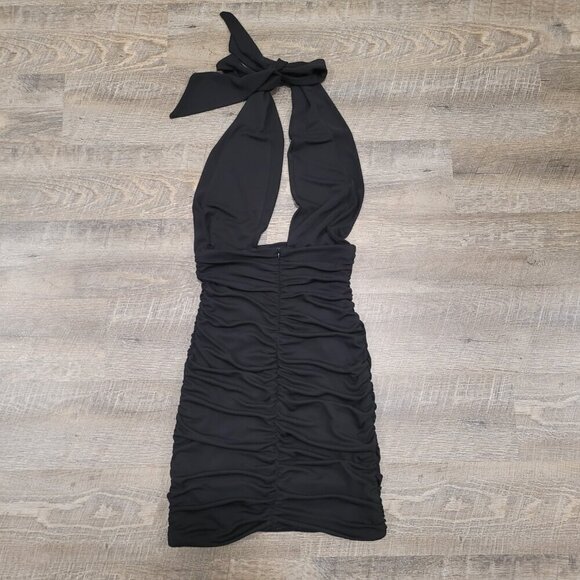 NWT ZARA | Draped Halter Mini Dress | Sz. S - Picture 12 of 13